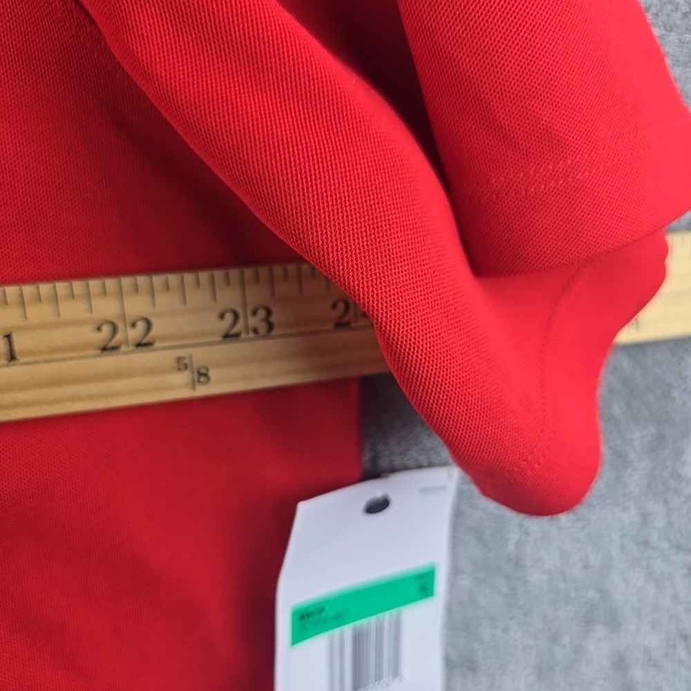 Nike Golf Polo Shirt Mens XL Red Restaurant 365 Logo Performance NWT - Picture 11 of 11